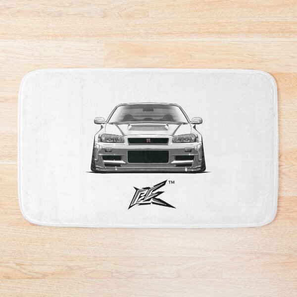 Item preview, nissan skyline gtr r34 white  designed and sold by NaquashM.
