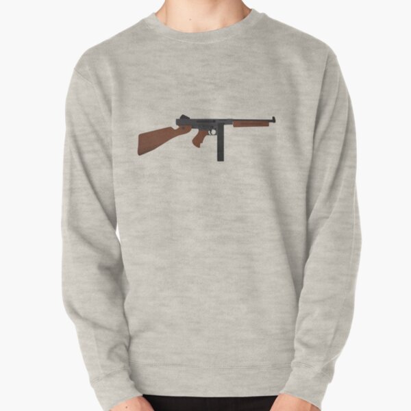 Tommy Gun Sweatshirts Hoodies Redbubble - m1 thompson sub machine gun roblox