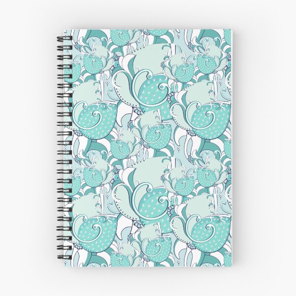 Item preview, Big abstract flower, Turquoise version designed and sold by Alex  Blud.