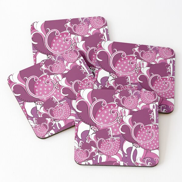 Item preview, Big abstract flower, Burgundy version designed and sold by Alex  Blud.