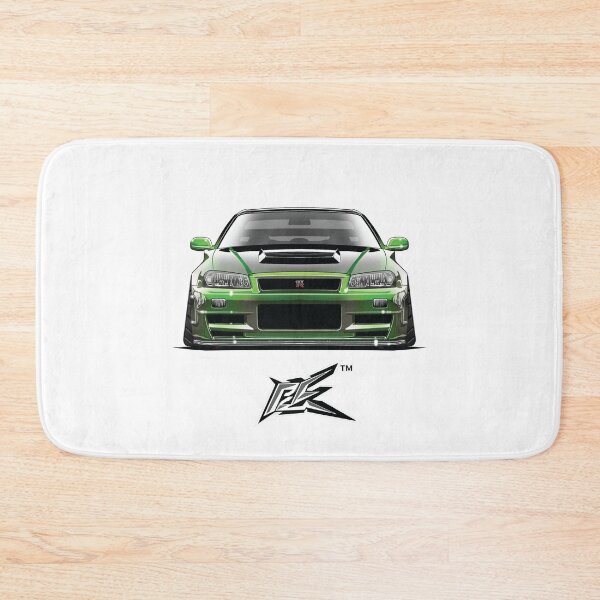 Item preview, nissan skyline gtr r34 green  designed and sold by NaquashM.