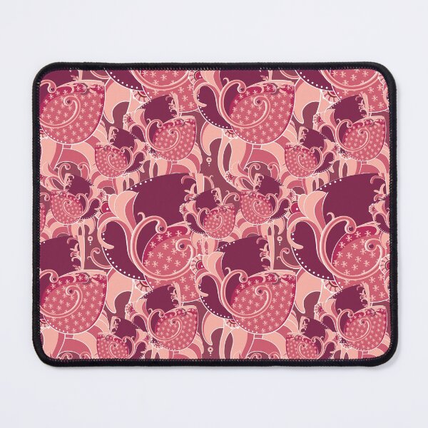 Item preview, Big abstract flower, Burgundy-peach version designed and sold by Alex Blud.