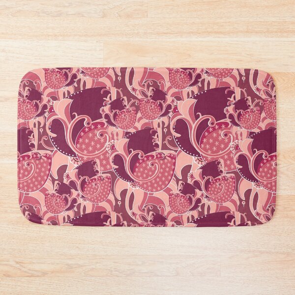 Item preview, Big abstract flower, Burgundy-peach version designed and sold by Alex  Blud.
