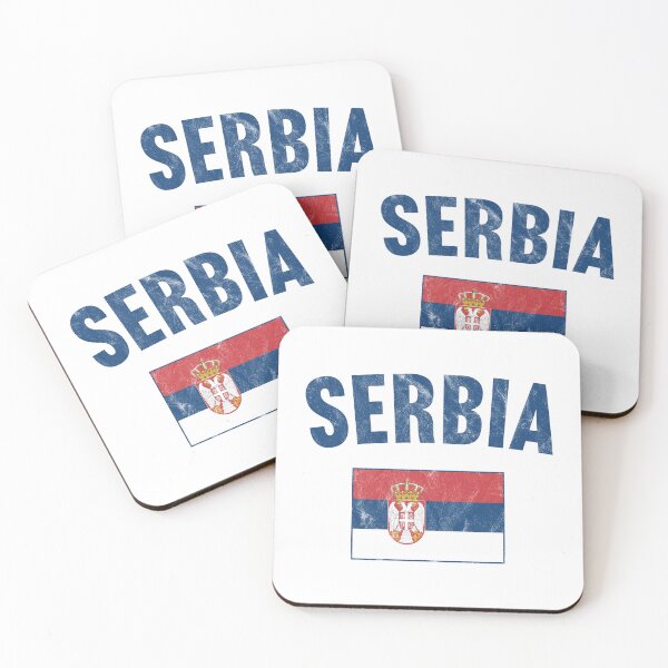 Item preview, Serbia Flag designed and sold by PaulSDesign.