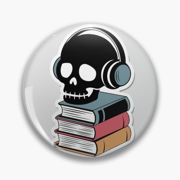 Item preview, Skull with Headphone designed and sold by khufra1.