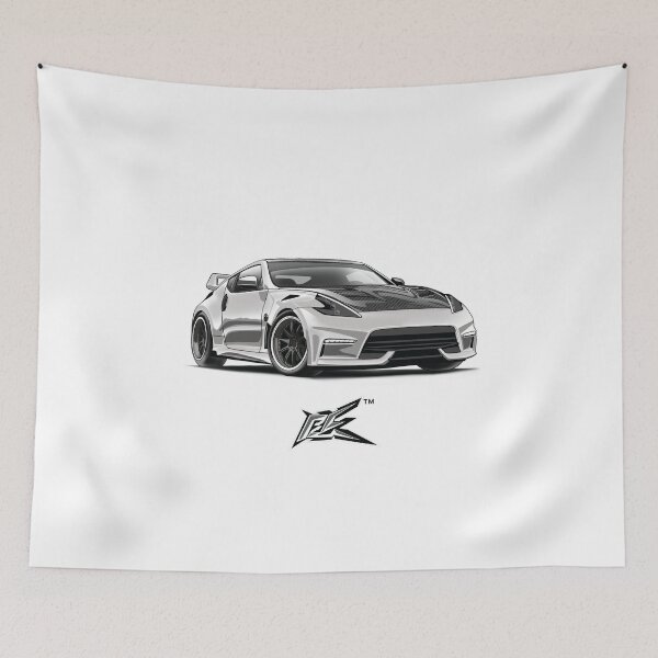 Item preview, nissan 370z white  designed and sold by NaquashM.