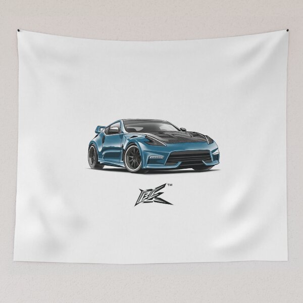 Item preview, nissan 370z blue  designed and sold by NaquashM.