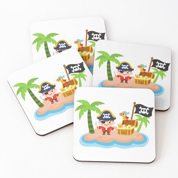 Item preview, Kid pirate captain found treasure on an island designed and sold by NoeySmiley55.