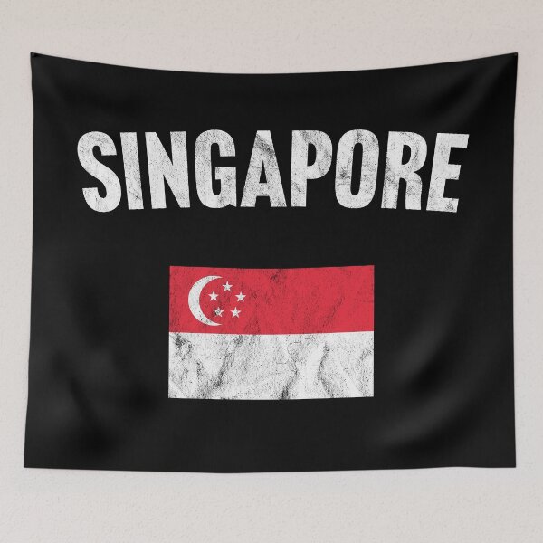 Item preview, Singapore Flag designed and sold by PaulSDesign.
