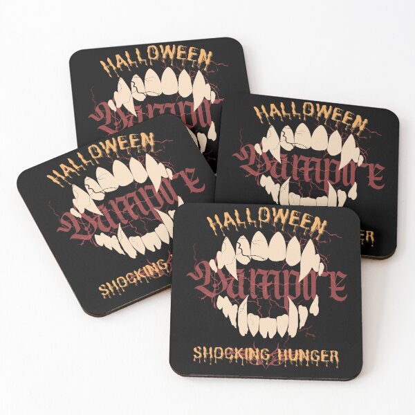 Item preview, Shocking Hunger – Vampire teeth in lightning design designed and sold by VisuSmArt Pixels.