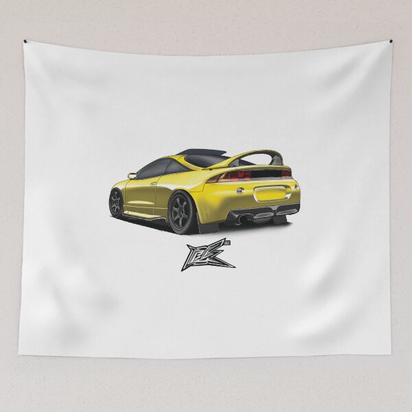 Item preview, mitsubishi eclipse first gen rear yellow  designed and sold by NaquashM.