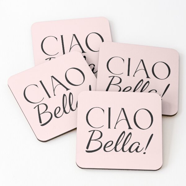 Item preview, Ciao Bella! Italian Words designed and sold by Jeallan Designs.