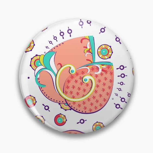 Item preview, Abstract flower, Light peach on white background designed and sold by Alex  Blud.