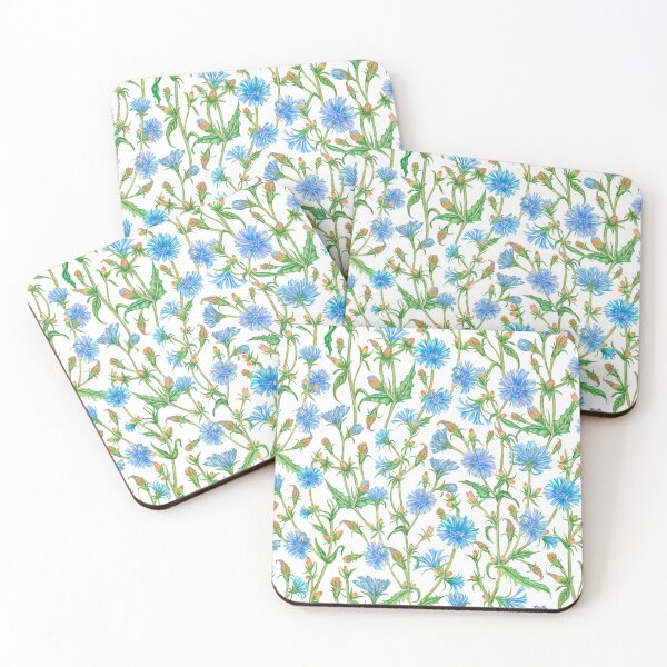 Item preview, Meadow chicory flowers designed and sold by IrinaAvdeeva.