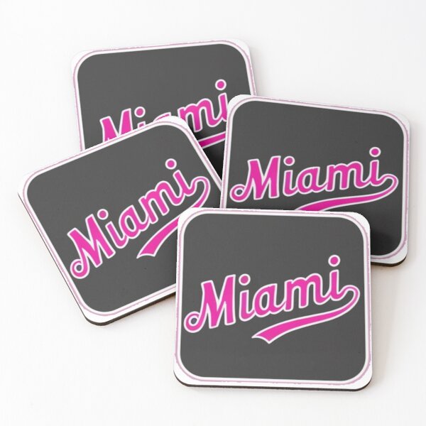 Item preview, Retro Miami Logo in Bold Pink designed and sold by Fly-with-my.