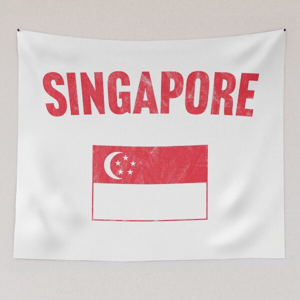 Item preview, Singapore Flag designed and sold by PaulSDesign.