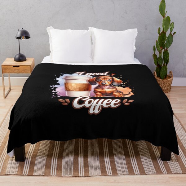 Item preview, Fueled by Coffee & Paws – 'I Need Coffee' Pet Lover Design designed and sold by artedigital99.
