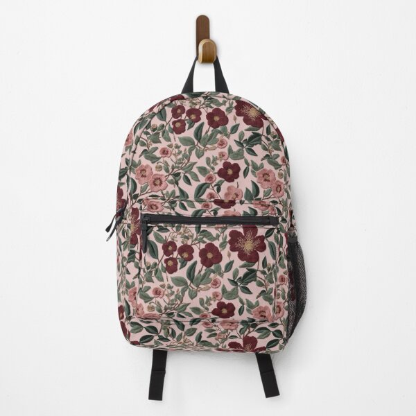 Item preview, Pink Botanical Flower Pattern - Faux Embroidery designed and sold by FlowerMeFlorals.