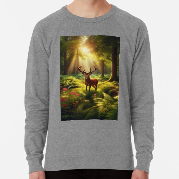 Item preview, The Deer is Eating in the park designed and sold by ForzaNapole.