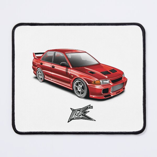 Item preview, mitsubishi lancer evolution3 red  designed and sold by NaquashM.