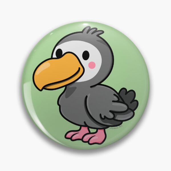 Item preview, Cute Dodo Cartoon designed and sold by MoasisArt.