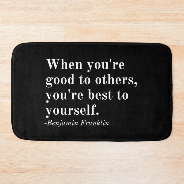 Item preview, Benjamin Franklin Inspirational Phrase designed and sold by SoulQuot.