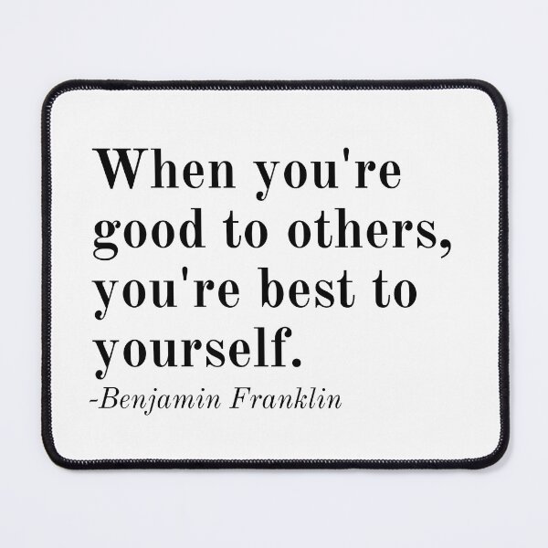 Item preview, Benjamin Franklin Inspirational Phrase designed and sold by SoulQuot.