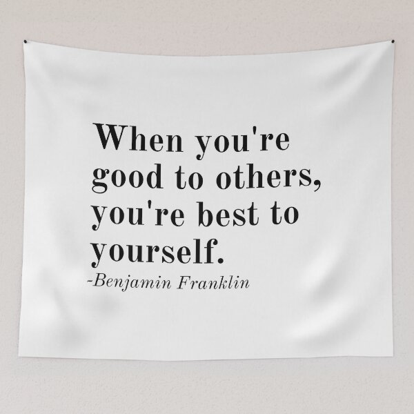 Item preview, Benjamin Franklin Inspirational Phrase designed and sold by SoulQuot.