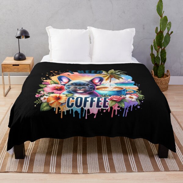 Item preview, Fueled by Coffee & Paws – 'I Need Coffee' Pet Lover Design designed and sold by artedigital99.