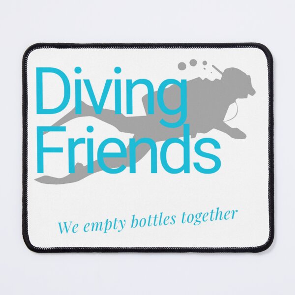 Item preview, Diving Friends - We empty bottles together designed and sold by Tom Sillen.