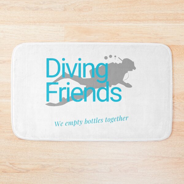 Item preview, Diving Friends - We empty bottles together designed and sold by Tom Sillen.
