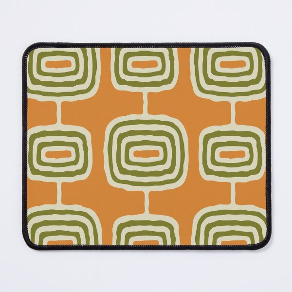Item preview, Atomic Rings Abstract Pattern Autumn Colors designed and sold by tonymagnerart.