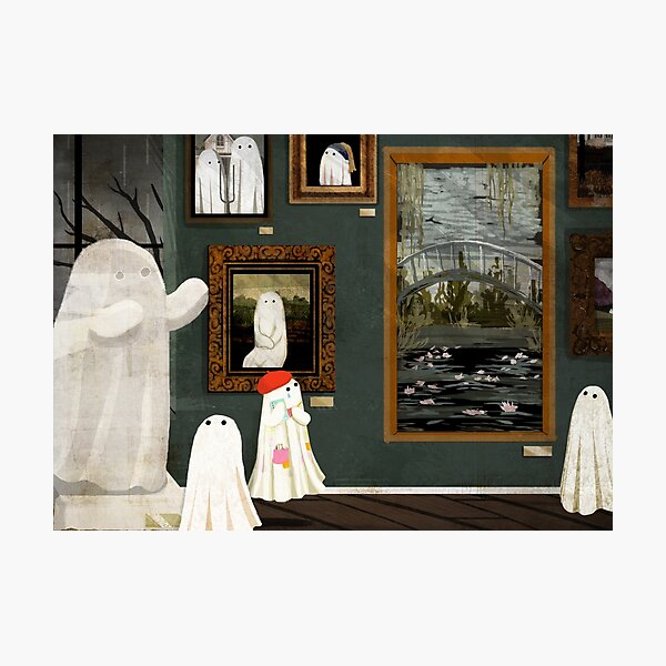 Item preview, The Ghosts In The Gallery designed and sold by katherineblower.