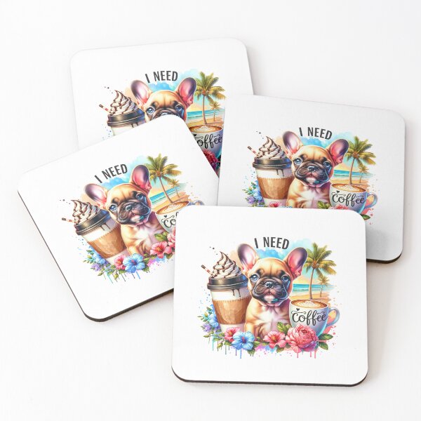 Item preview, Fueled by Coffee & Paws – 'I Need Coffee' Pet Lover Design designed and sold by artedigital99.