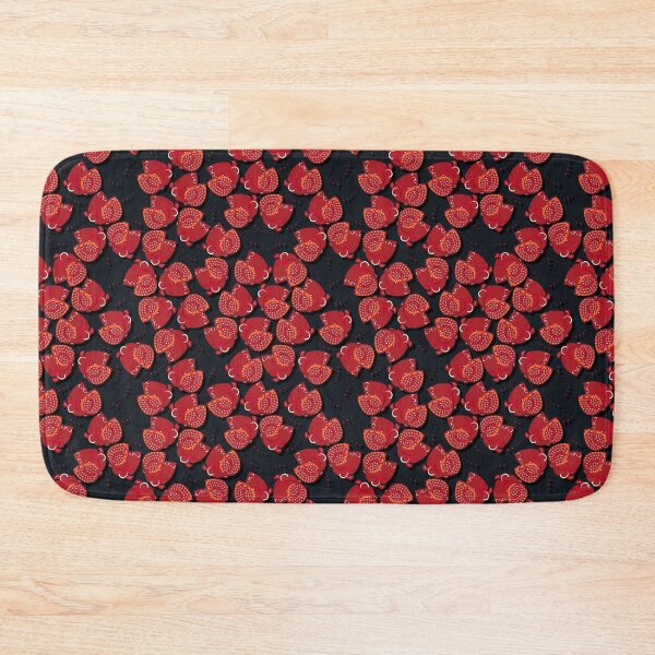Item preview, Abstract flower, Red on black background designed and sold by Alex  Blud.