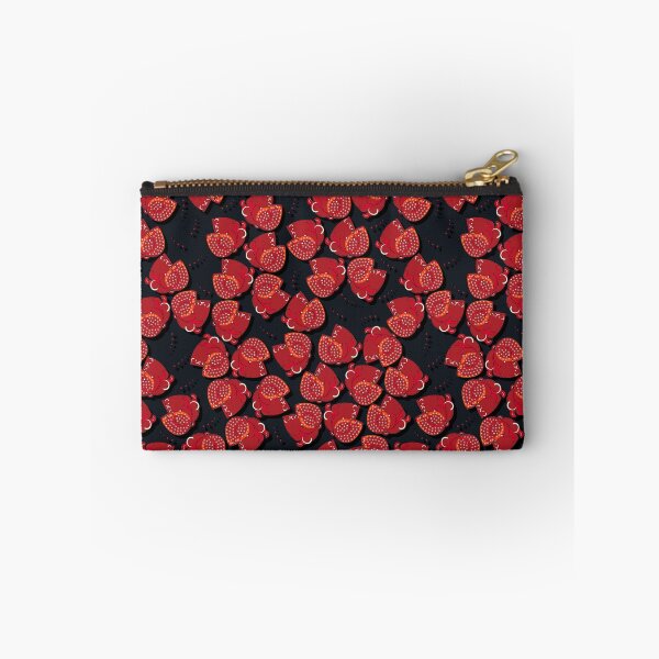 Item preview, Abstract flower, Red on black background designed and sold by Alex  Blud.