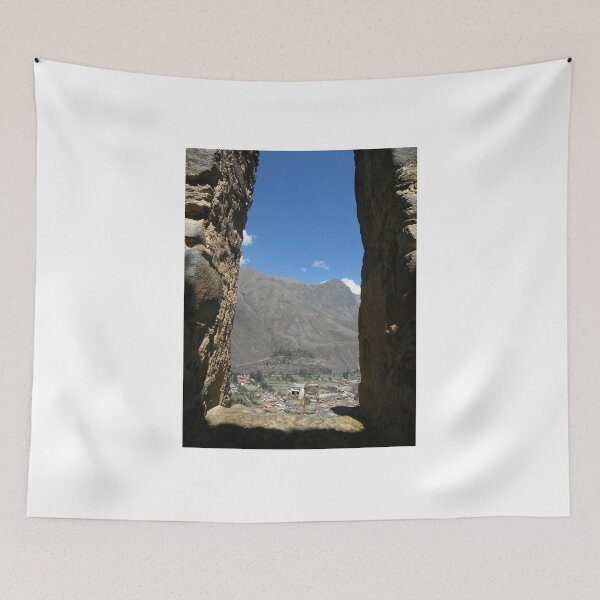 Item preview, Looking Out Over Ollantaytambo - Peru - South America designed and sold by exploramum.