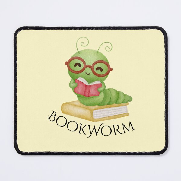 Item preview, Bookworm designed and sold by MightyPenShop.