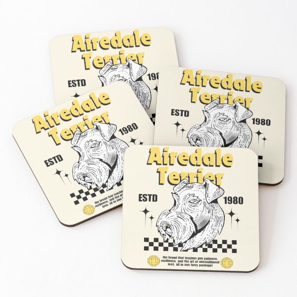 Item preview, Airedale terrier : the breed that teaches you patience, resilience, and the art of unconditional love, all in one furry package designed and sold by Peerless-Prime.