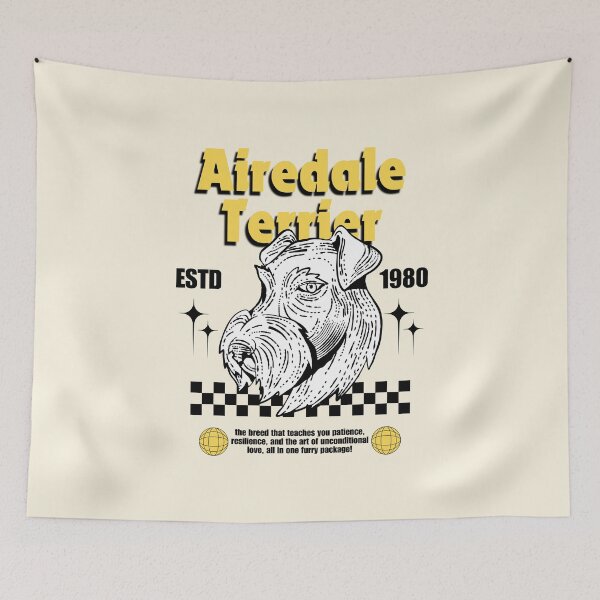 Item preview, Airedale terrier : the breed that teaches you patience, resilience, and the art of unconditional love, all in one furry package designed and sold by Peerless-Prime.
