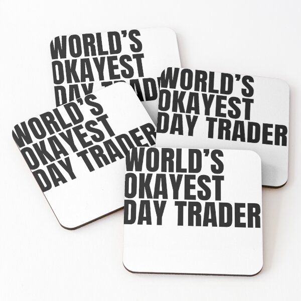 Artikelvorschau, Der okayste Daytrader der Welt - Schwarz entworfen und verkauft von Cutsandsparks.