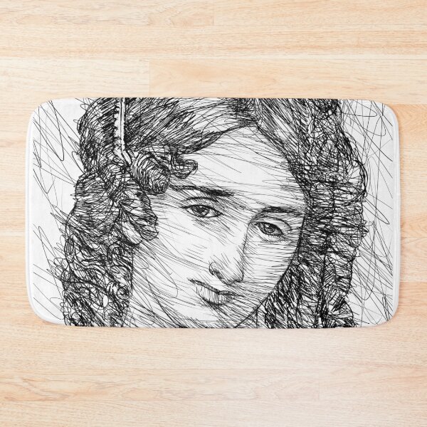 Item preview, MARY SHELLEY Ink portrait designed and sold by lautir.