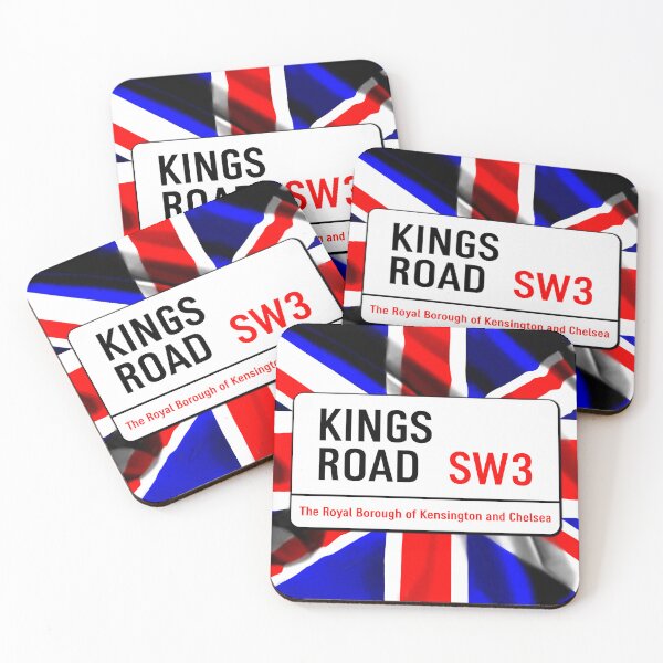 Item preview, Kings Road - London's Famous Iconic Places V1d designed and sold by RetrospectUK.