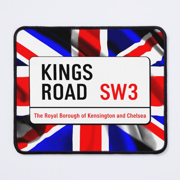 Item preview, Kings Road - London's Famous Iconic Places V1d designed and sold by RetrospectUK.