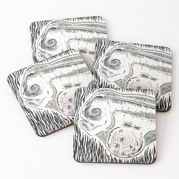 Item preview, Flat fish Larvae designed and sold by Cecilia  Lee.