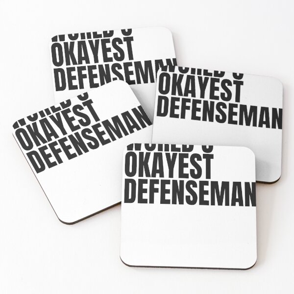 Item preview, World's Okayest Defenseman - Black designed and sold by Cutsandsparks.