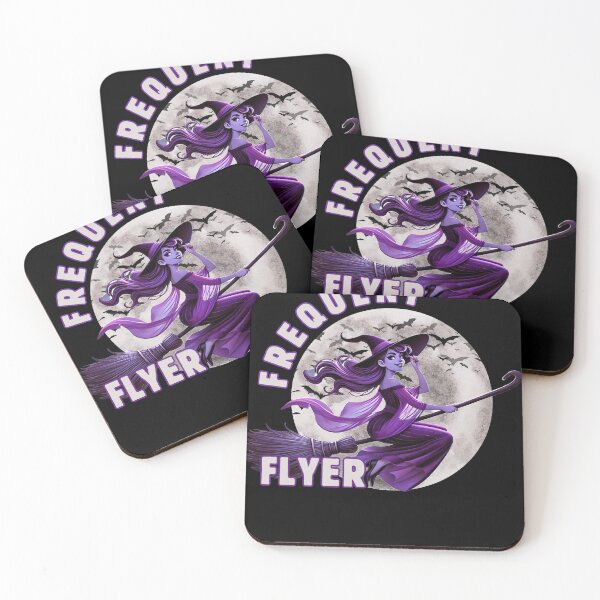 Item preview, Frequent flyer Halloween Witch  designed and sold by MilkyForest.