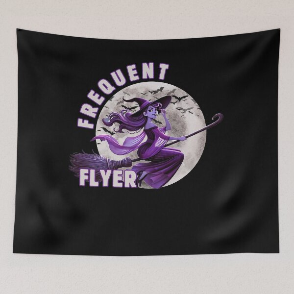 Item preview, Frequent flyer Halloween Witch  designed and sold by MilkyForest.