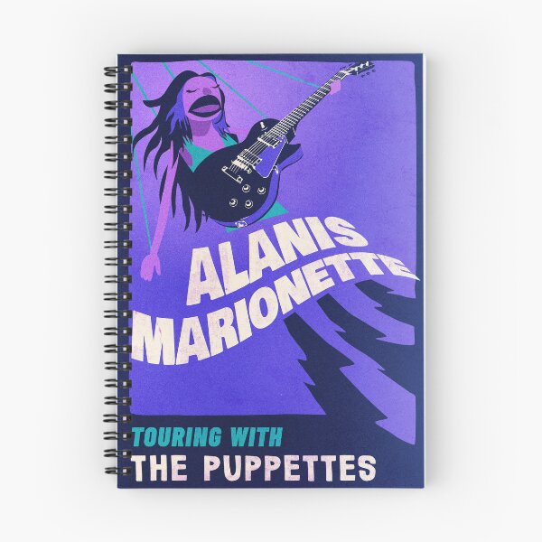 Item preview, Alanis Marionette (Morissette) puppet poster designed and sold by UnimaOz.