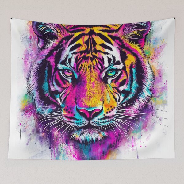 Item preview, Watercolor Tiger designed and sold by MatrixTattoo.